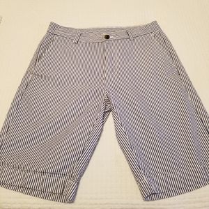 Brooks Brothers Seersucker Bermuda Shorts